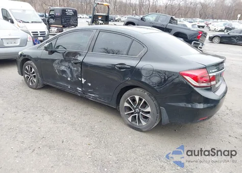 2014 Honda Civic Ex z USA, uszkodzony, nr VIN 2HGFB2F80EH522421